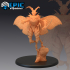 Moth Man Set / Huge Insect Hybrid / Insectoid Lord / Legendary Cryptid image