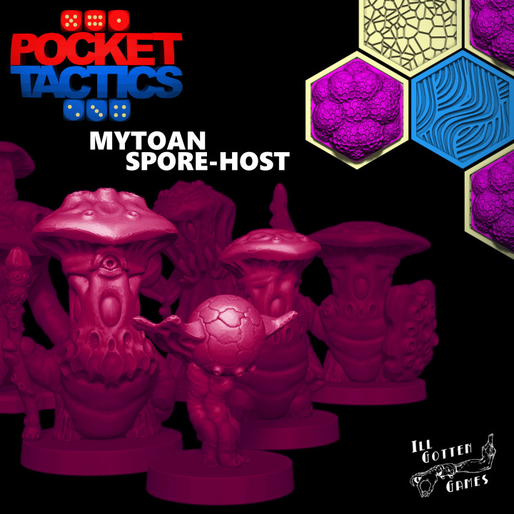 Pocket-Tactics: Mytoan Spore-Host's Cover