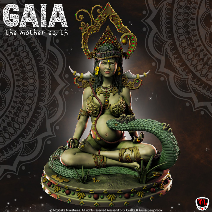 Gaia, The Mother Earth Diorama (Pre-supported)'s Cover
