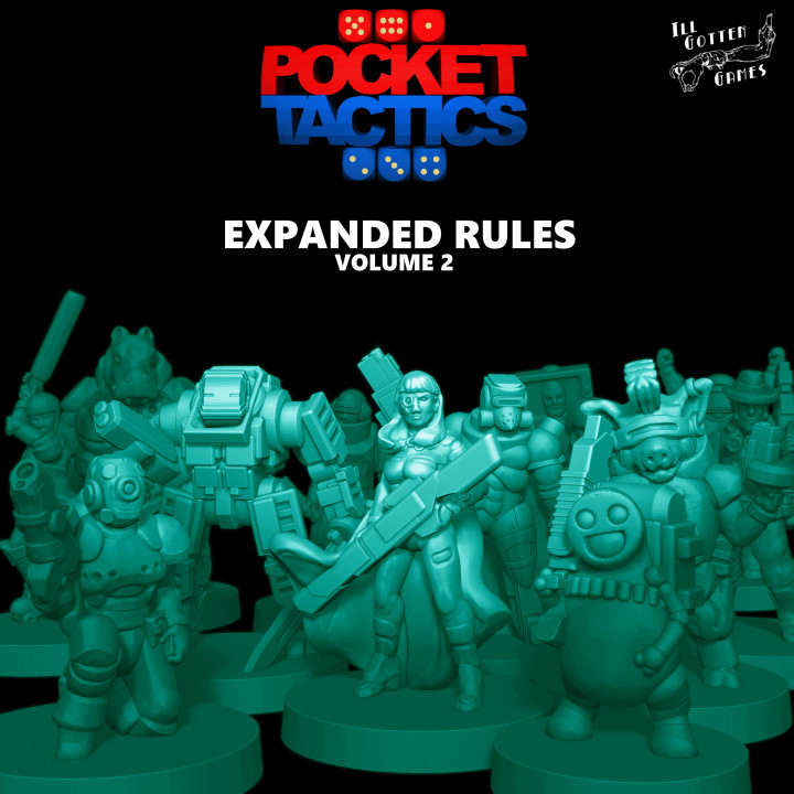 Pocket-Tactics: Expanded Rules (Volume 2)'s Cover