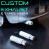 CUSTOM EXHAUST FOR DIECAST AND MODELKITS 1-24th image