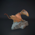 Dimorphodon sitting pterosaur image