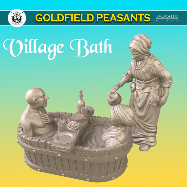 Village bath (Goldfield Peasants)'s Cover