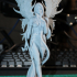 Athalia 1:12 scale+ NSFW variants, The Winged Sorceress model pre-supported print image