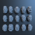 SPACE MARINE PACK OF 15 HEADS image