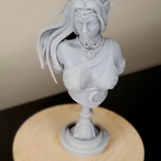 Picture of print of Drow Moon Priestess BUST - Kadna Glyndrel