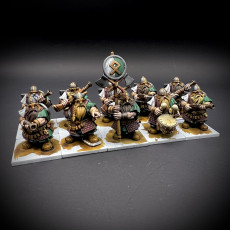 Picture of print of Dwarfs Marksmen Unit - Highlands Miniatures