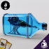 Nautilus Ship in a bottle image