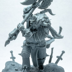 Picture of print of Armored Minotaur