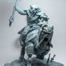 Picture of print of Mounted Minotaur