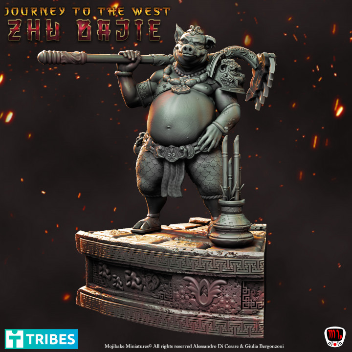 Zhu Bajie, Journey to the West Diorama (Pre-supported)'s Cover