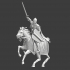 Medieval Lord of Novgorod - mounted image