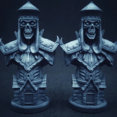 Picture of print of Undead Chess Bishop [Pre-Supported]