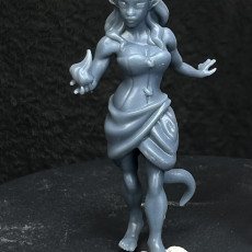 Picture of print of Ellaria, Female Tiefling [Pre-Supported]
