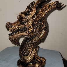 Picture of print of Dragon Bust