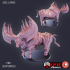 Epic Bull Set / Bulky Horned Load Animal / Tamed Longhorn Encounte / Mount image