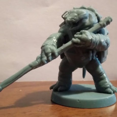 Picture of print of Tortle Gang- Tabletop Miniatures (Pre-Supported)
