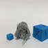 Dual Sword Tortle - Tabletop Miniatures (Pre-Supported) print image