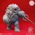 Dual Sai Tortle - Tabletop Miniatures (Pre-Supported) image