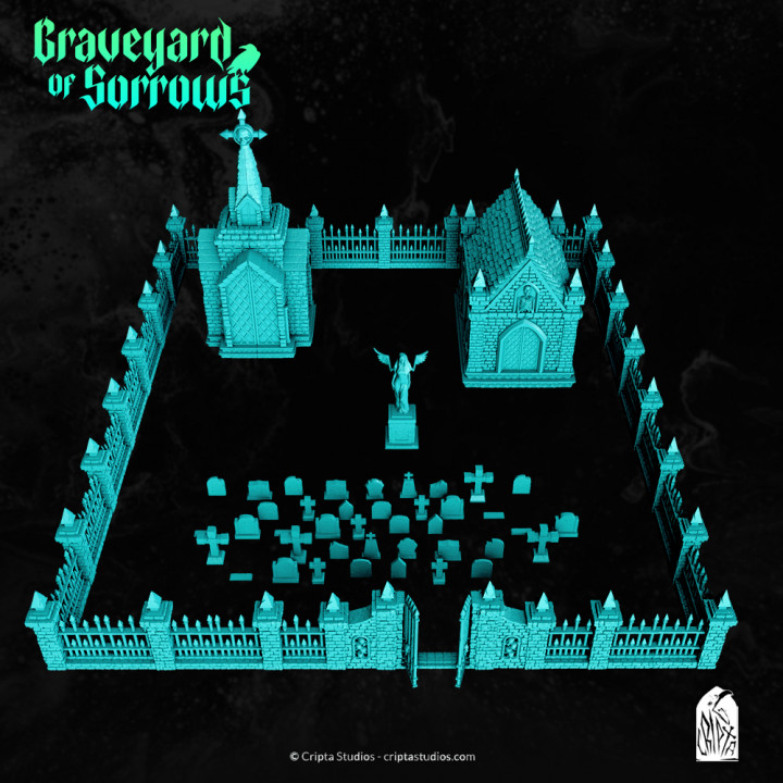 $10.00Cemetery - Prop | Graveyard of Sorrows