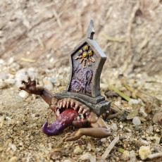 Picture of print of Mimic Tombstone