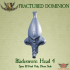 Fractured Dominion - Bladesworn Heads x5  (Ancient Eldar) image
