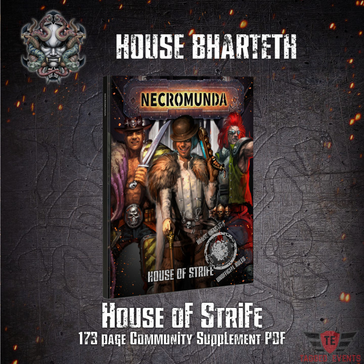 House Bharteth - House of Strife PDF Supplement's Cover
