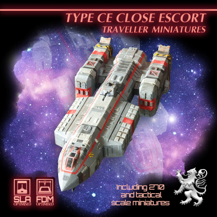 Type CE Close Escort Traveller Miniatures's Cover