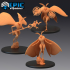 Moth Queen Set / Huge Insect Hybrid / Insectoid Lord / Butterfly Third Stage image