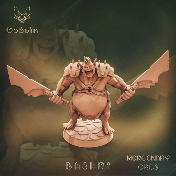 Orc Bashri - Mercenary Orcs's Cover