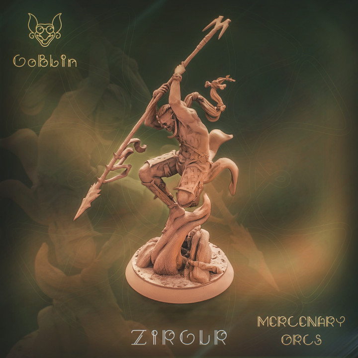 Orc Zirgur - Mercenary Orcs's Cover
