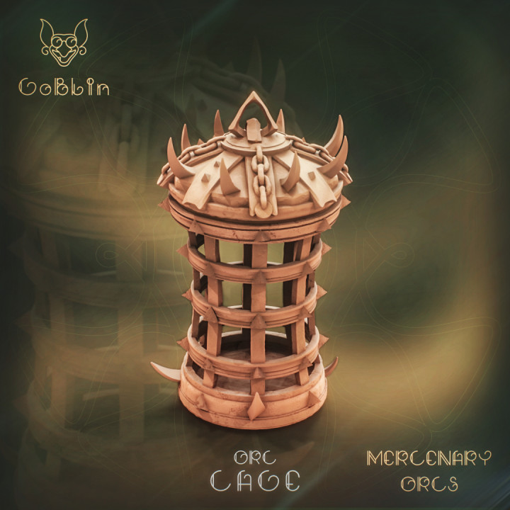Orc Cage Cylindrical - Mercenary Orcs's Cover