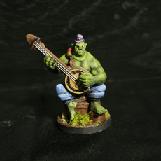 Picture of print of Orc Pirates  | Swamp Orcs Mushroomed Orcs | PRESUPPORTED | Mushroom Bayou