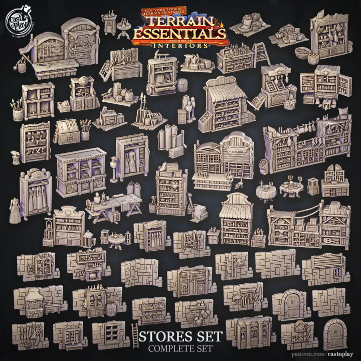 Stores Set (Pre-Supported)'s Cover