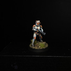Picture of print of Commander Corgy