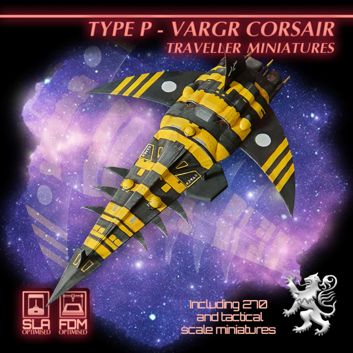 Type P Vargr Corsair Traveller Miniatures's Cover