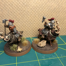 Picture of print of Dwarven Cataphracts