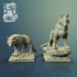Kuro and Shiro - Wolves image
