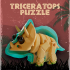 Triceratops Skeleton Puzzle image