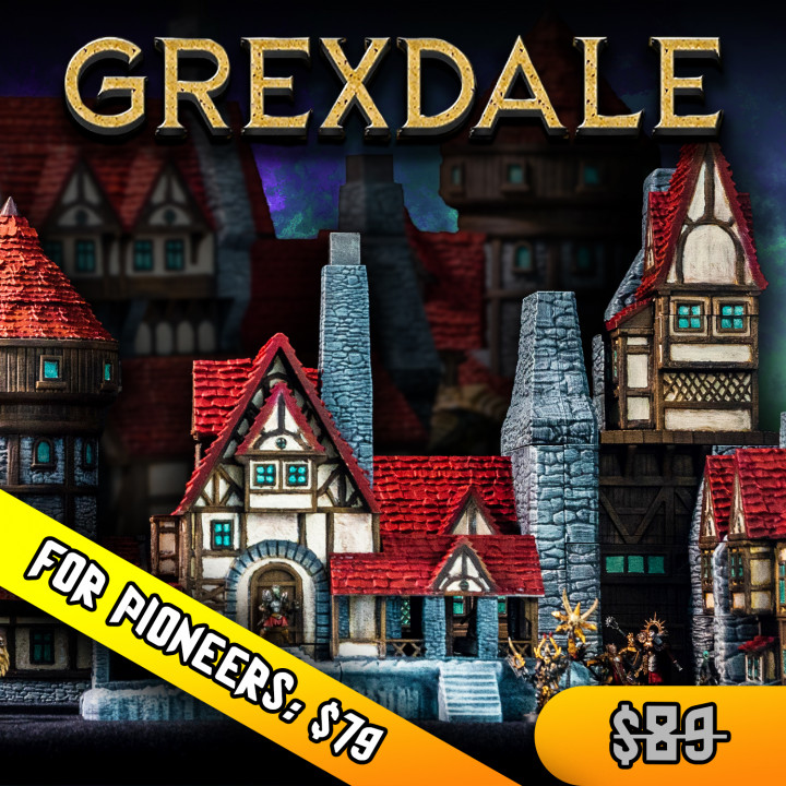 The Town of Grexdale ADD-ON (non-Pioneers)'s Cover
