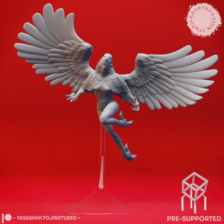 $2.99Flying Harpy - Tabletop Miniature (Pre-Supported)