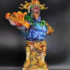 Picture of print of Tzeekul the Conqueror - Bust