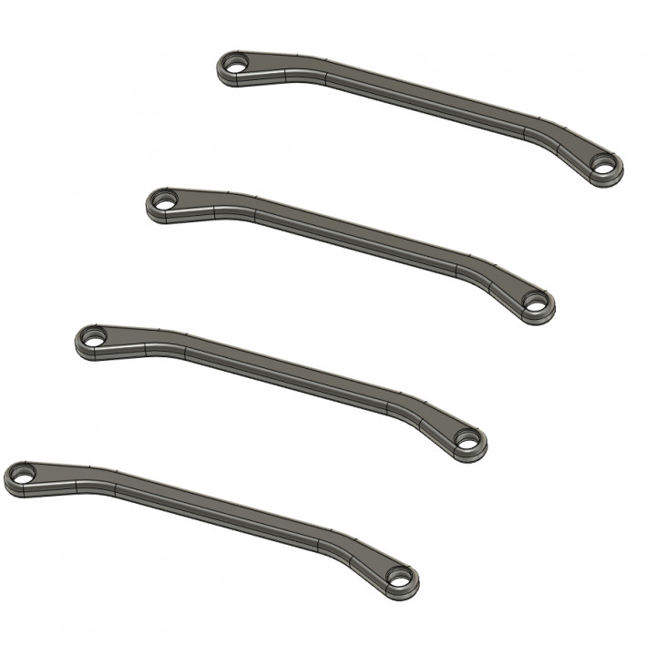 FCX24 Steering Links with Toe Setting Options