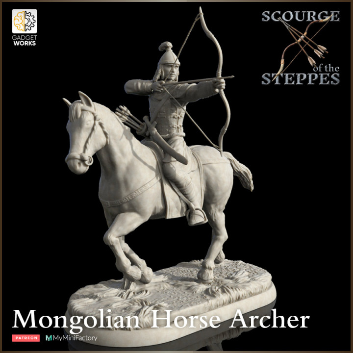 $4.50Mongolian Horse Archer - Scourge of the Steppes