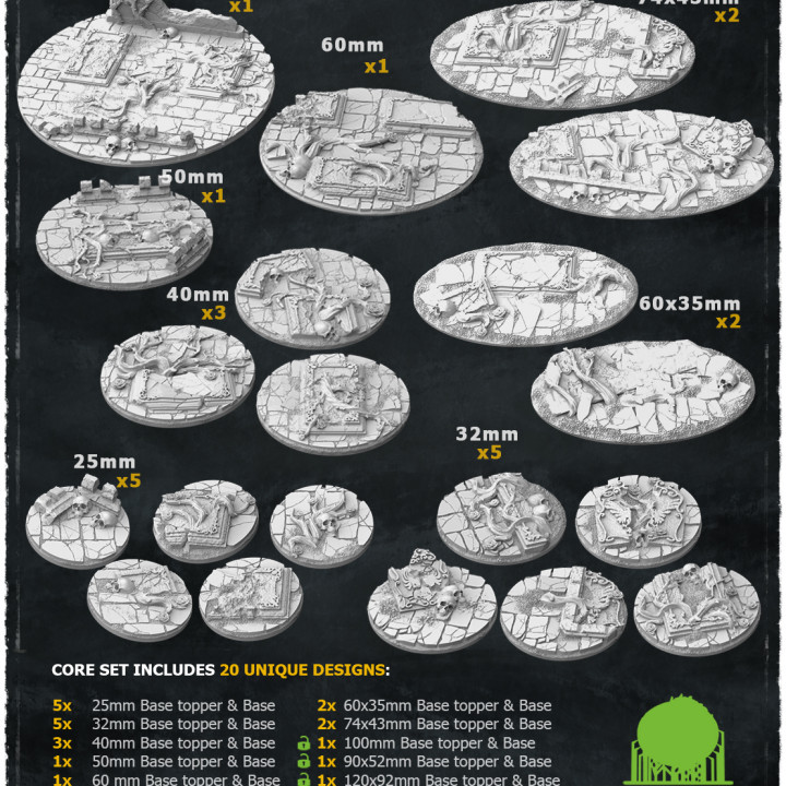Pagan Graveard - Wargame Bases & Toppers 2.0's Cover