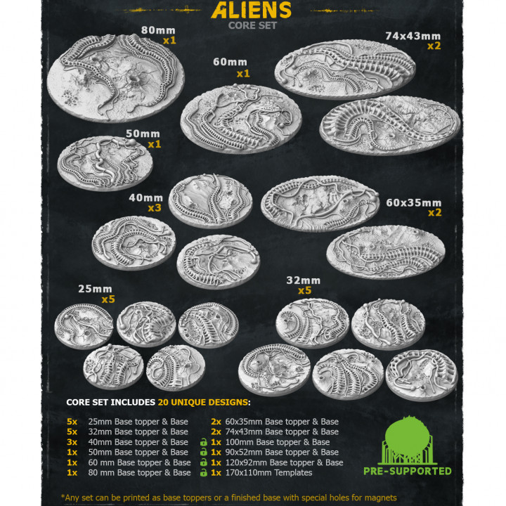 Aliens - Wargame Bases & Toppers 2.0's Cover