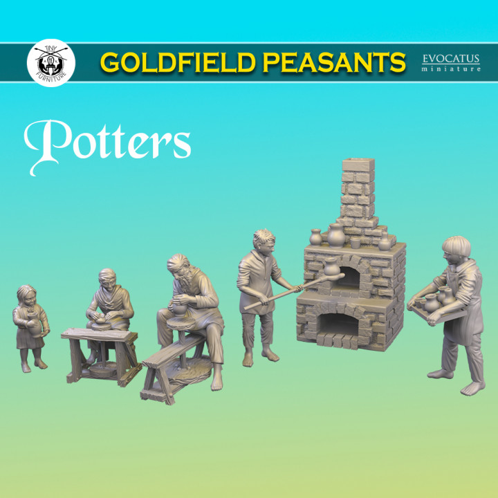 Potters (Goldfield Peasants)'s Cover