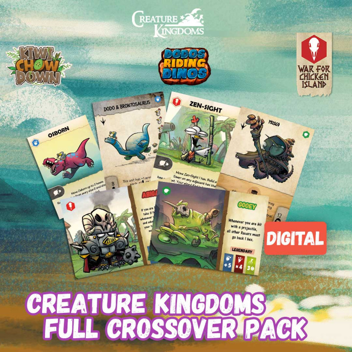 Creature Kingdoms  Full Crossover pack's Cover