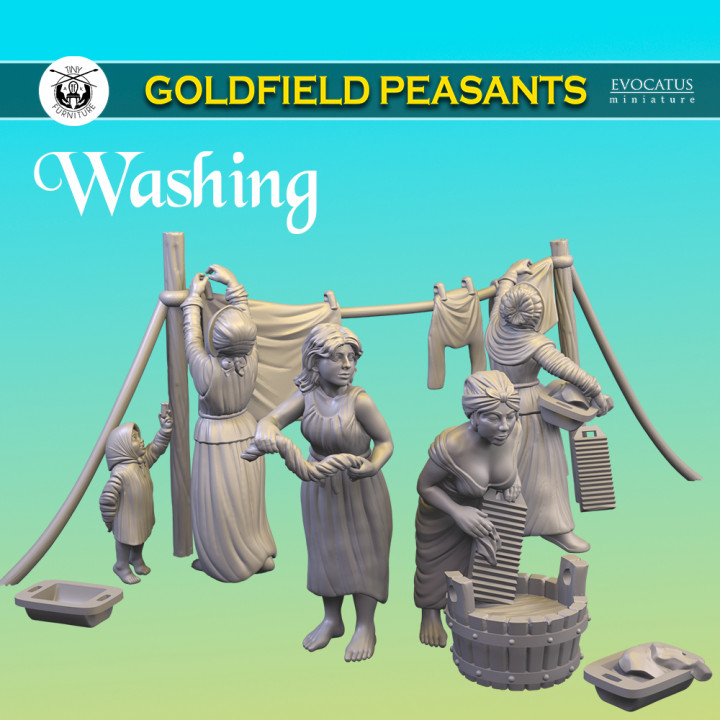 Washing (Goldfield Peasants)'s Cover