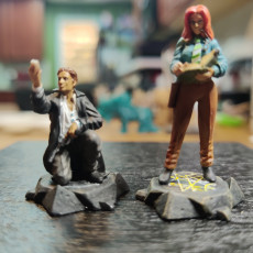 Picture of print of Agent Mould & Agent Ally - Cthulhu Investigators